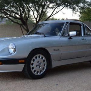 1987 Alfa Romeo Quadrifoglio Veloce Spider, 46k Miles, Three Owners, Both Tops, A/C, Gorgeous!