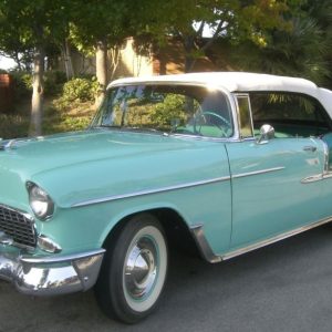 1955 Chevy Bel Air Convertible, Body-Off Concours Restoration, Loaded with Options!