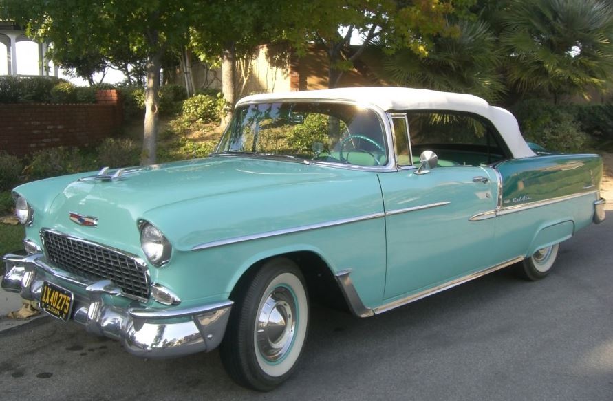 1955-Chevy-Bel-Air-Convertible-Body-Off-Concours-Restoration-Loaded-with-Options