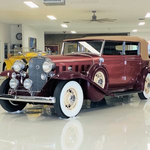 1932 Cadillac 355-B All-Weather Phaeton by Fisher