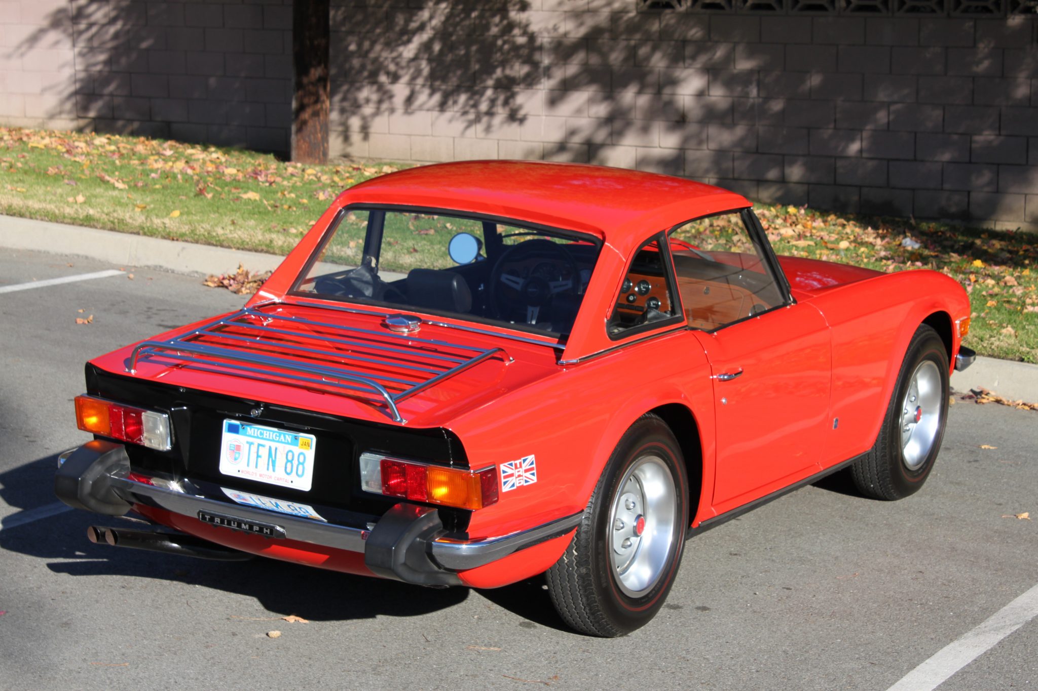 1975 Triumph Tr6 11350 Miles One Owner Classic Promenade 1025