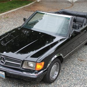 1985 Mercedes 500SEC Cabriolet, CA Car, 1 of 10!