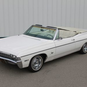 1968 Chevrolet Impala Convertible, “Black Plate” CA Car!