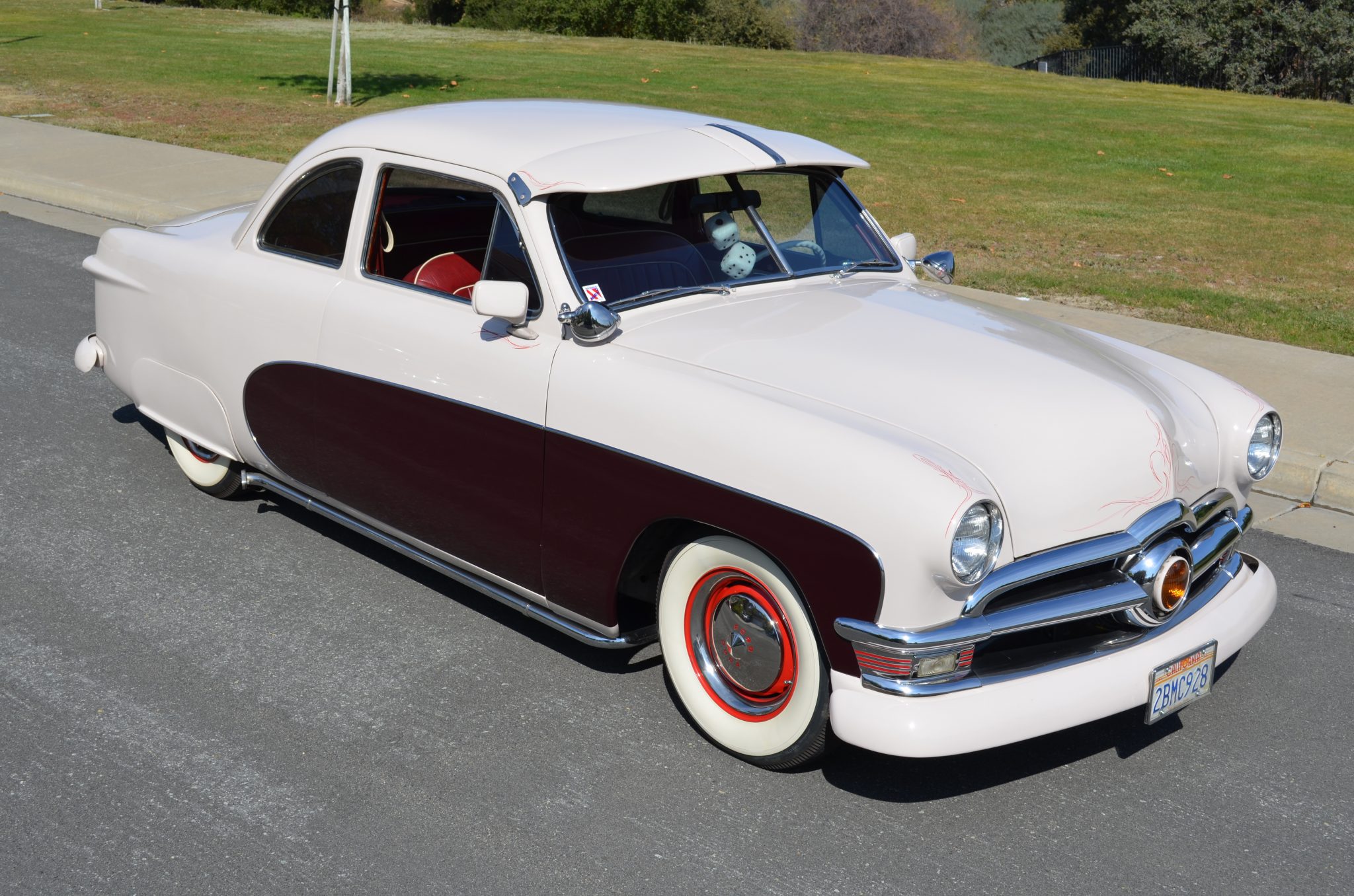 1950 Ford Custom Coupe, CA Car, Restored! Classic Promenade