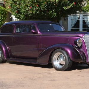 1937 Chevy Custom, Two Door Sedan, Gorgeous $120k Build!