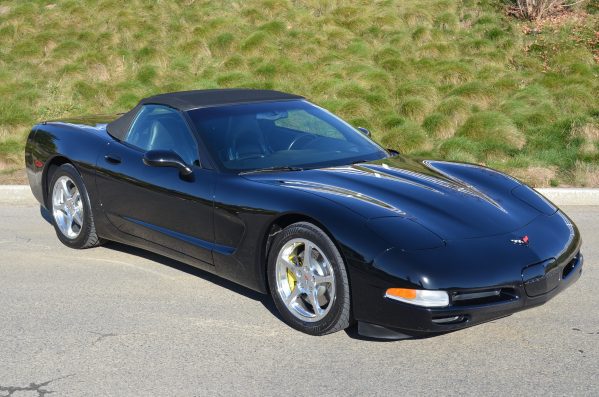 2001 Chevy Corvette Convertible, CA Car, Triple Black, Gorgeous, 43k ...