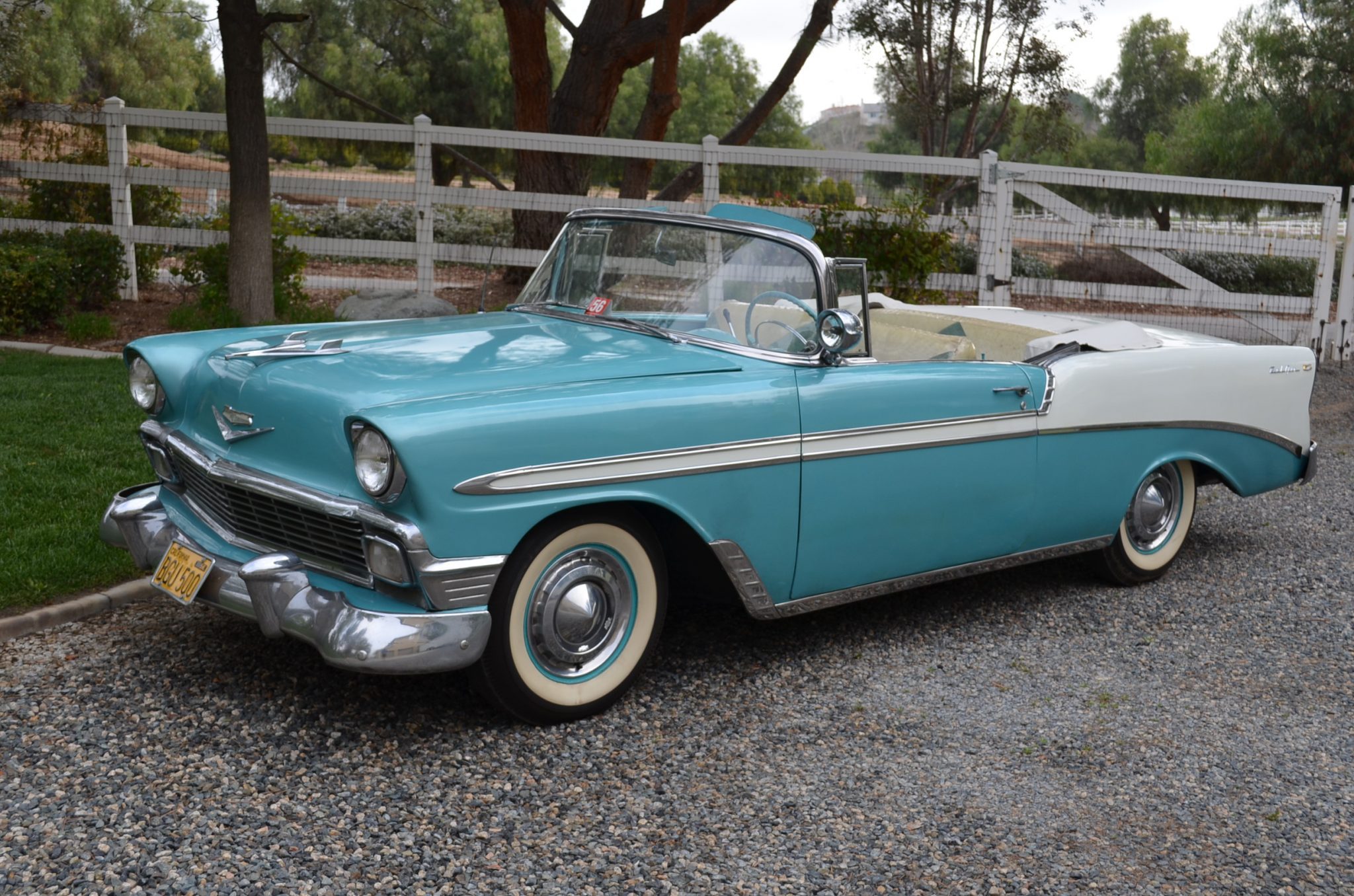 1956 Chevy Bel Air Convertible Survivor Fantasitic Classic Promenade 4939