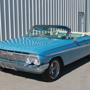 1961 Chevy Bel Air Convertible, 350 V8 Drivetrain, Cruiser!