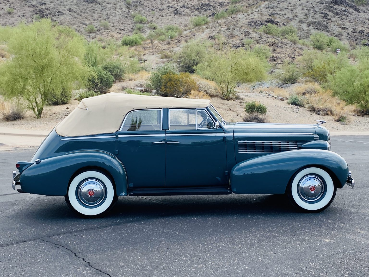 1937 LaSalle Convertible Sedan Classic Promenade