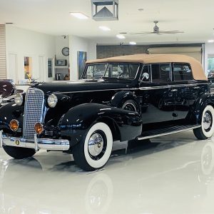 1937 Cadillac V12 Convertible Sedan with Division