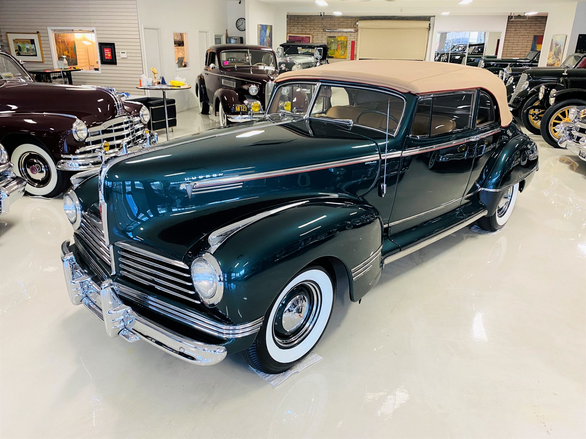 1942 Hudson Super Six Deluxe Convertible Coupe Classic Promenade