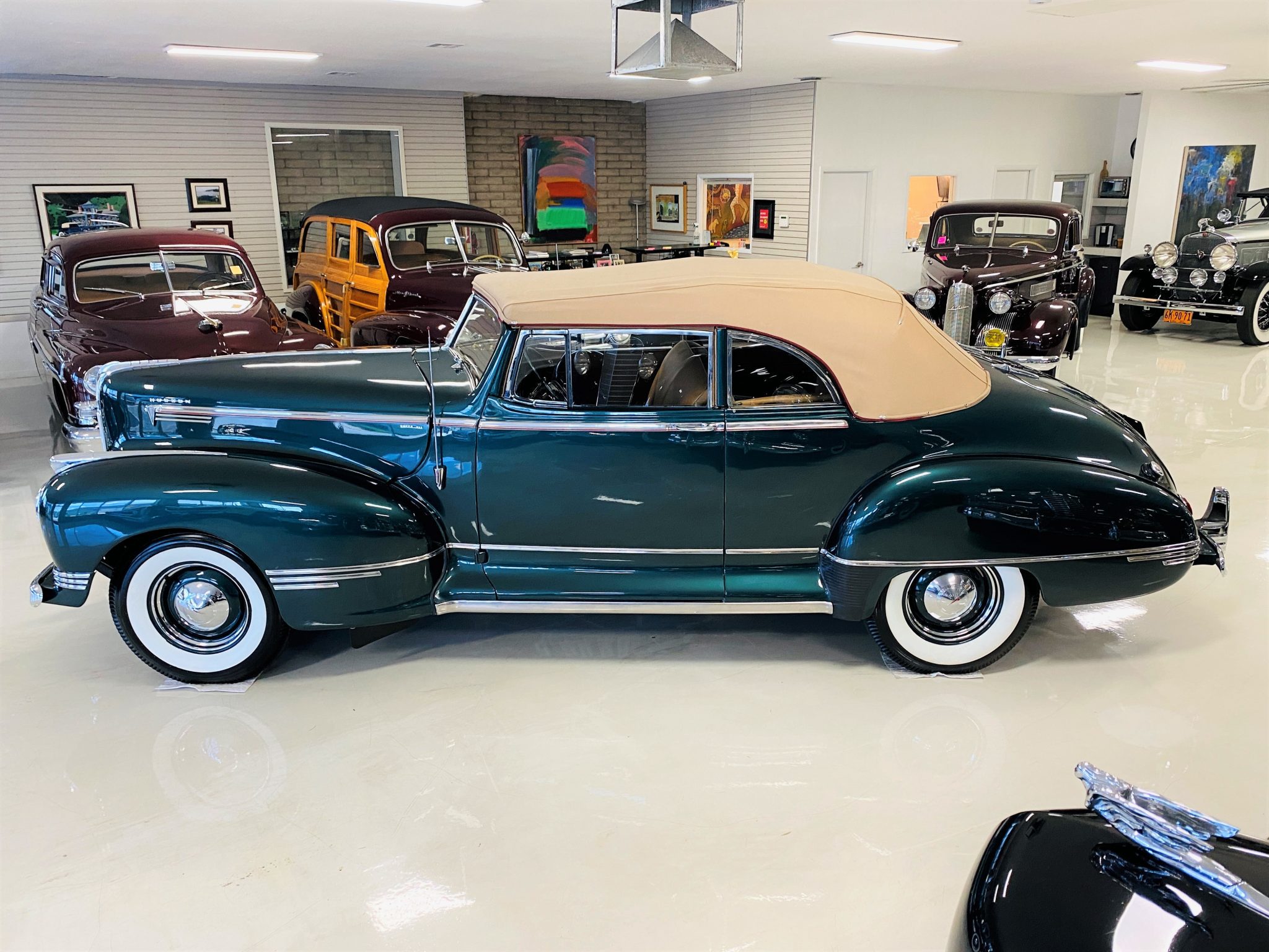 1942 Hudson Super Six Deluxe Convertible Coupe Classic Promenade