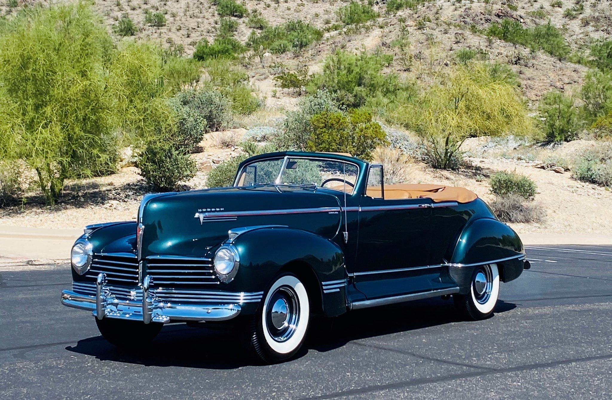 1942 Hudson Super Six Deluxe Convertible Coupe Classic Promenade