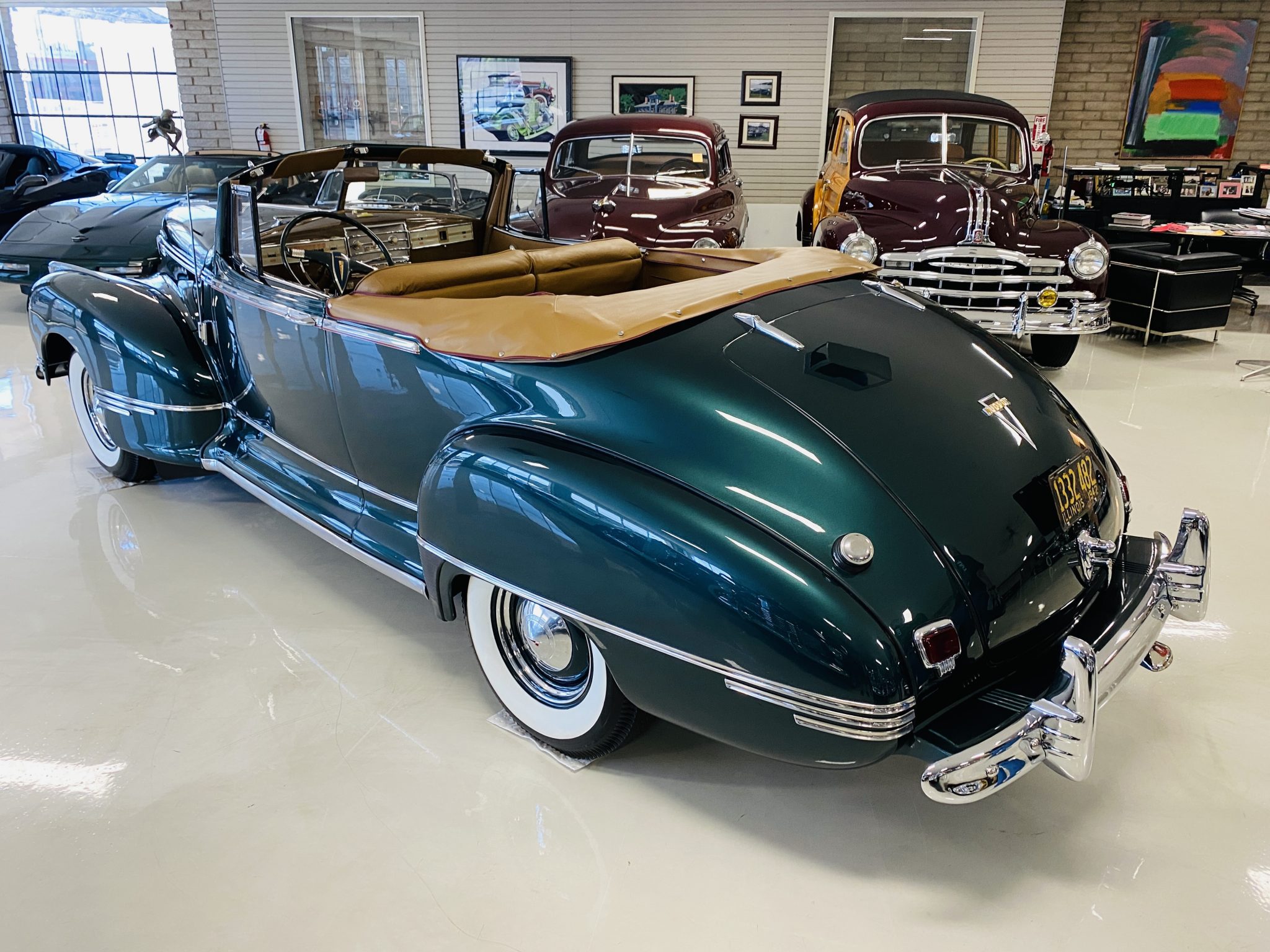 1942 Hudson Super Six Deluxe Convertible Coupe Classic Promenade