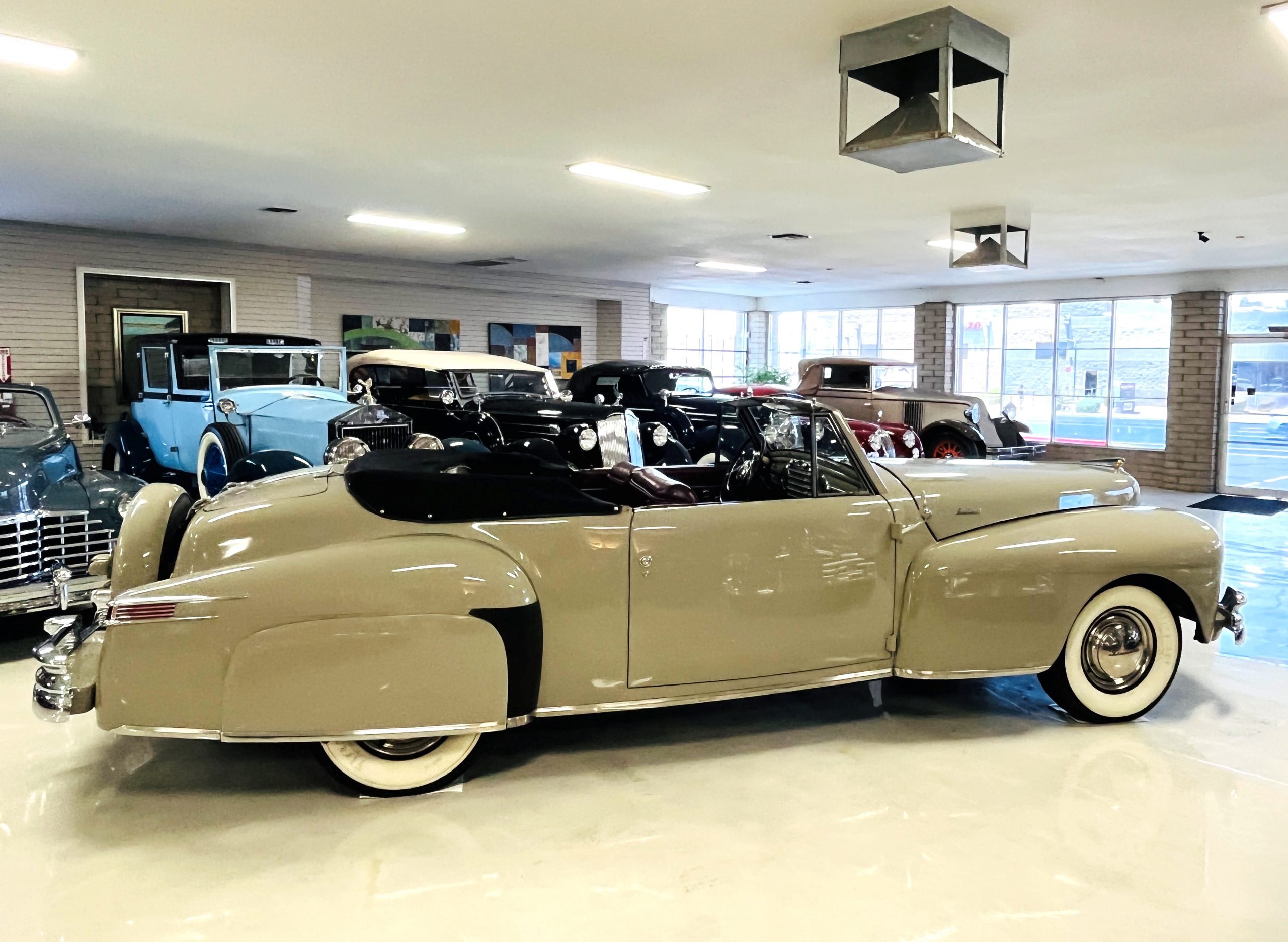1950 lincoln continental convertible