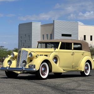 1937 Packard Super 8 Convertible Sedan