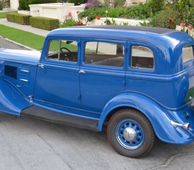 1934 Plymouth PE DeLuxe Sedan, Fully Restored, Beautiful