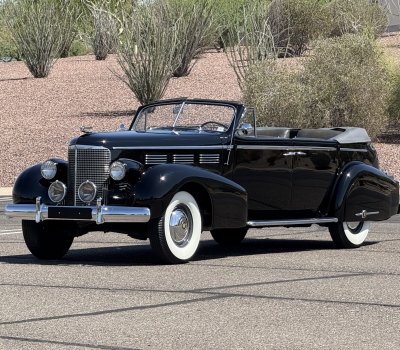 1938 Cadillac Series 75 V8 Convertible Sedan