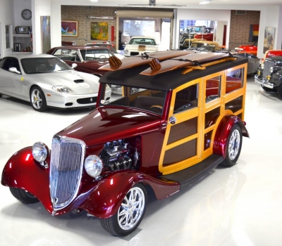 1934 Ford Custom Woodie Wagon
