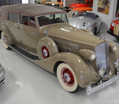 1936 Packard Twelve Convertible Sedan with Division