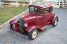 1930 Ford Model A, Custom Coupe, CA Car, Steel, 327, Cool!