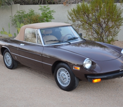 1979 Alfa Romeo Spider Veloce, 33k Miles, Two Owners,Spectacular!!