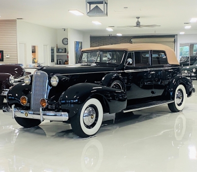 1937 Cadillac V12 Convertible Sedan with Division