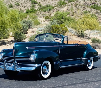 1942 Hudson Super Six Deluxe Convertible Coupe