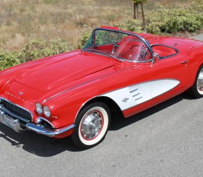 1961 Corvette, Ca Car, Full Restoration, Tour or Show!