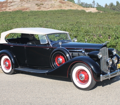 1935 Packard Eight, Phaeton, 45k Miles, Award Winner!