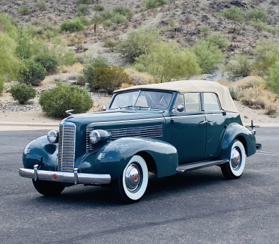 1937 LaSalle Convertible Sedan