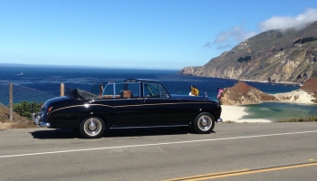 Pebble Beach Concours Tour d’Elegance in a Rolls-Royce